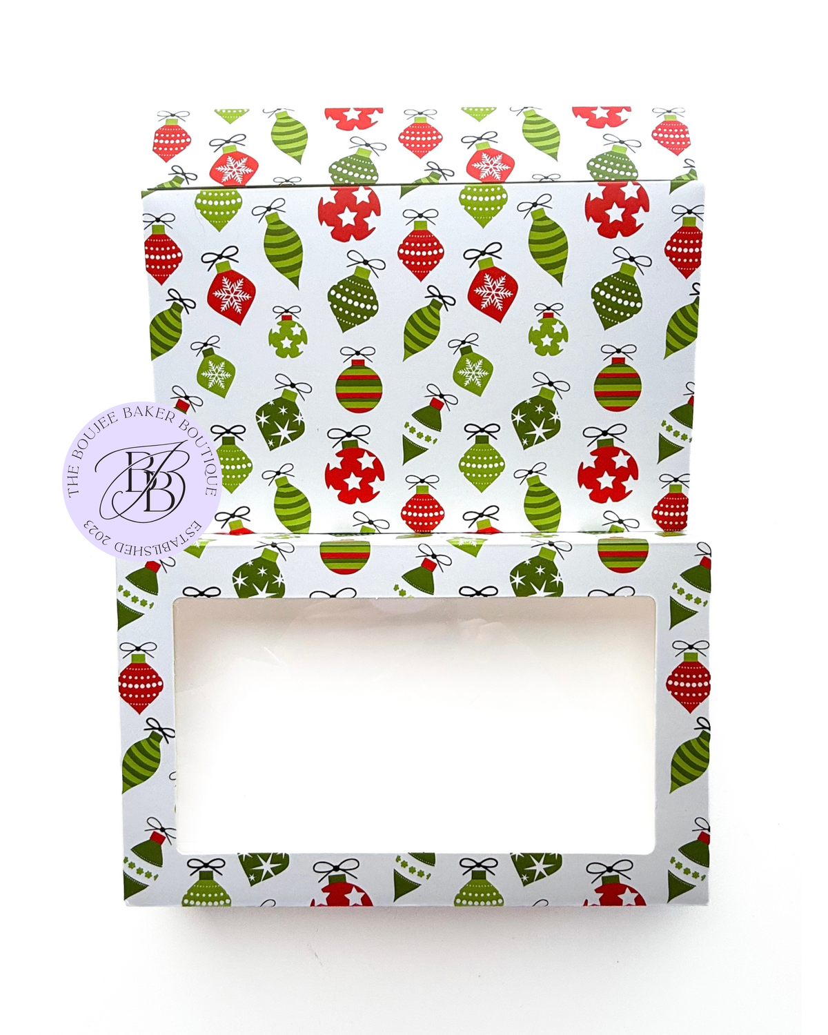 PRE-ORDER Ornament Treat Box 8x5x1.5
