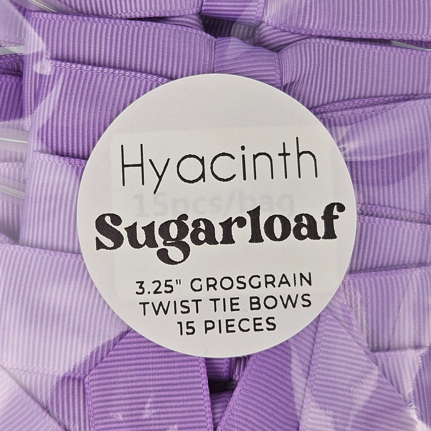 Bow - Hyacinth Grosgrain 15 Pack