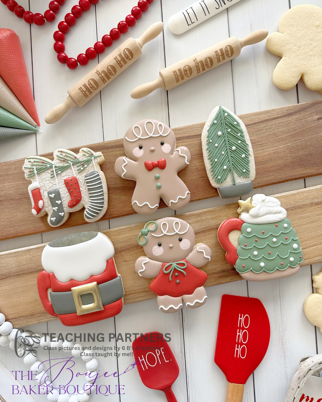 Classic Gingerbread Cookie Decorating Class 12/20/26 12:00-2:00pm