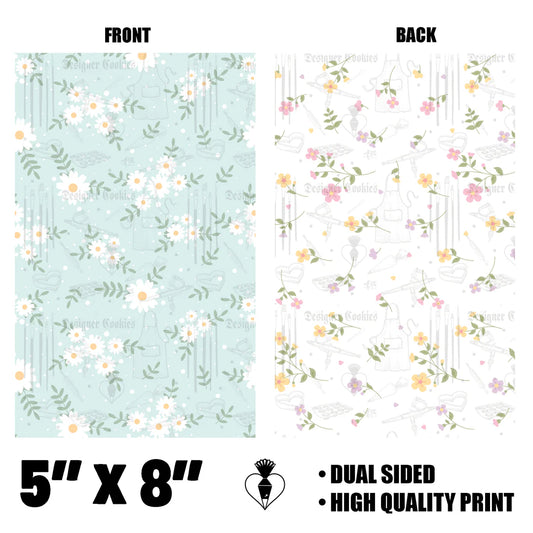 5"X8" Floral Physical Box Backer (25 pcs.)