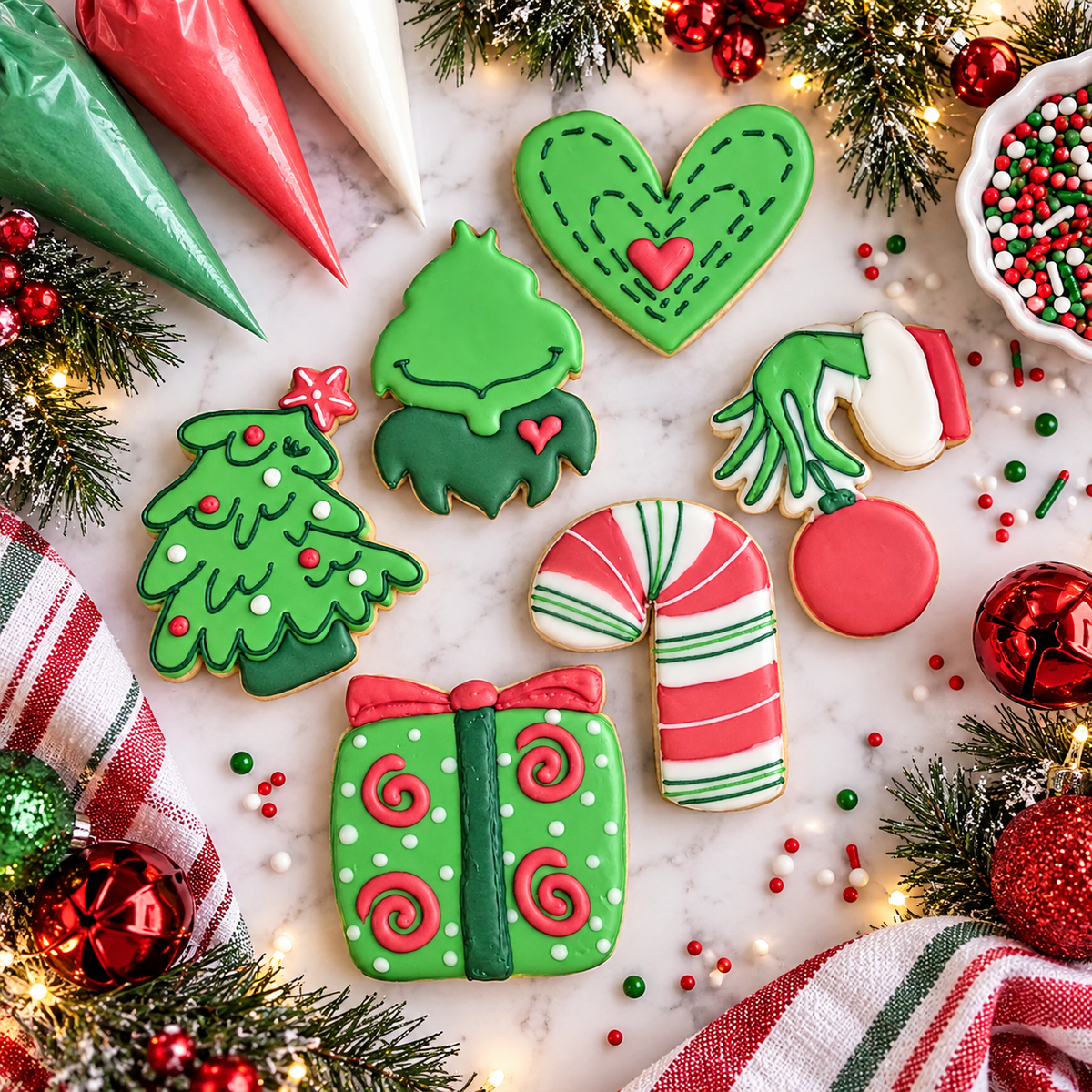 Grinchy Cookie Decorating Class 12/6/26 12-2pm
