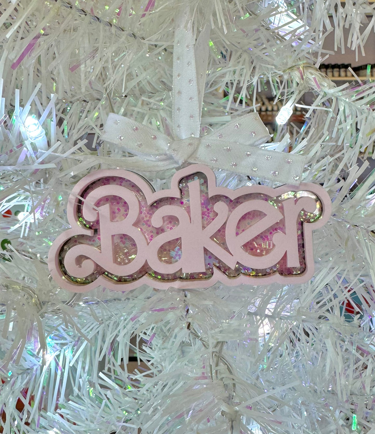 Barbie Baker Shaker Ornaments