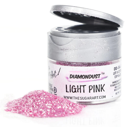 Light Pink Edible Glitter