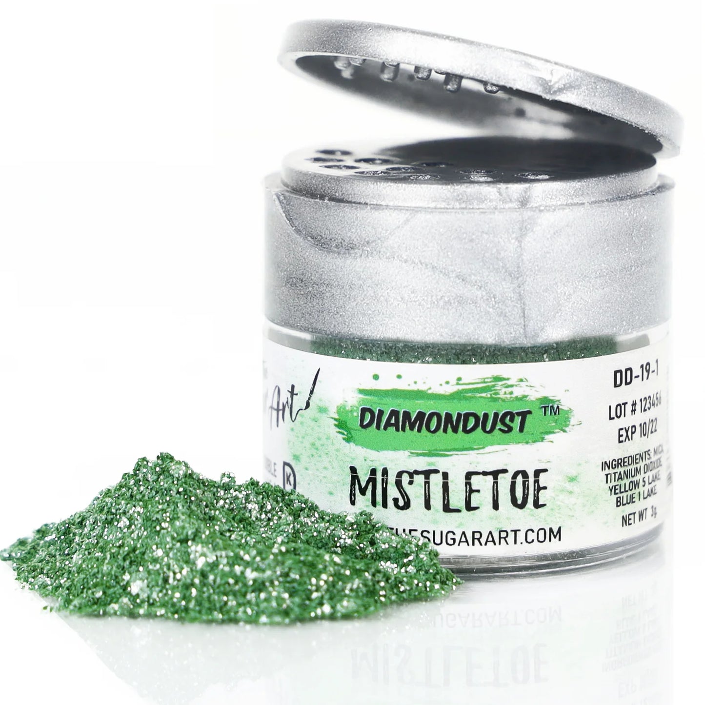 Mistletoe Edible Glitter