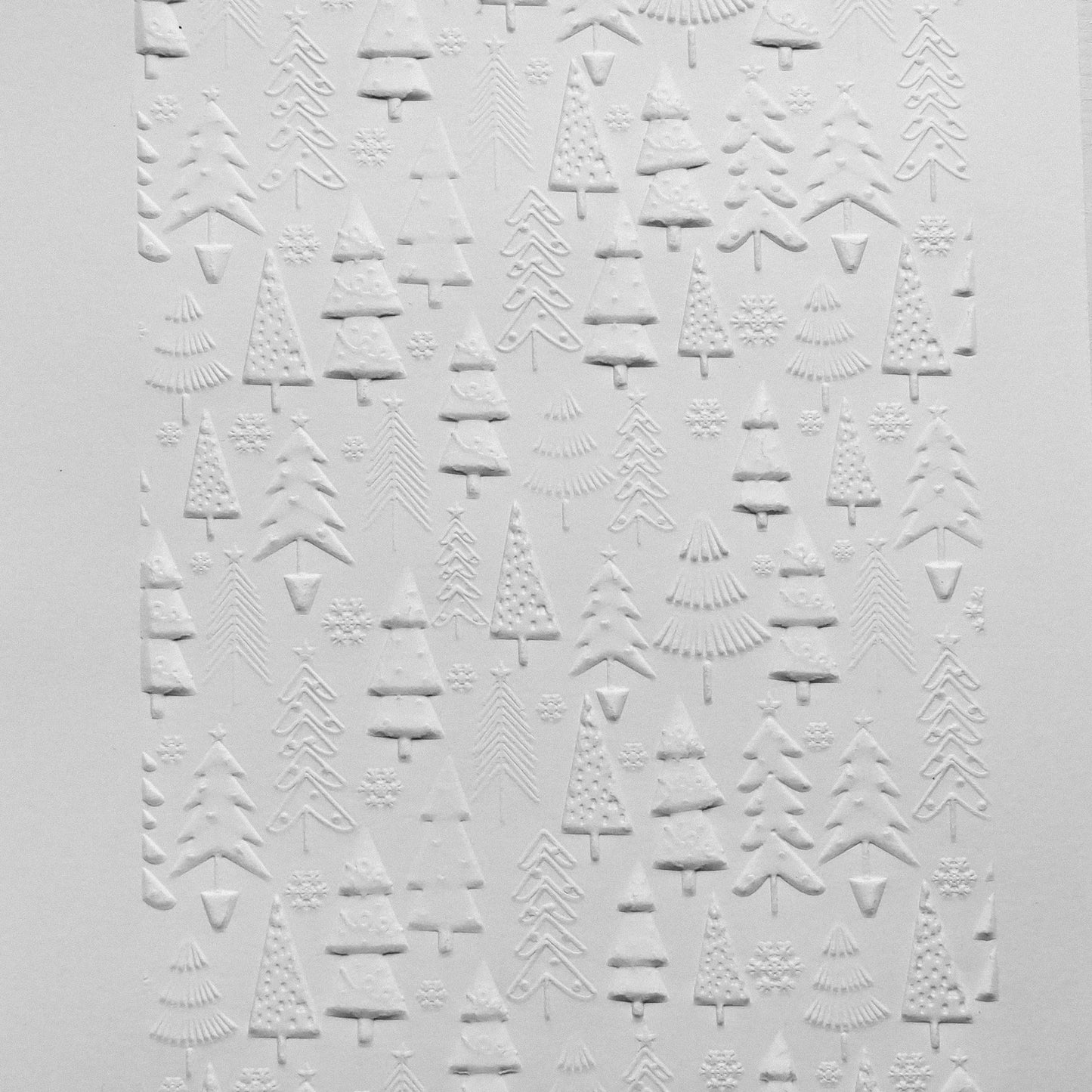 Christmas Tree Pattern - Embossed Parchment Sheets - 6/pkg