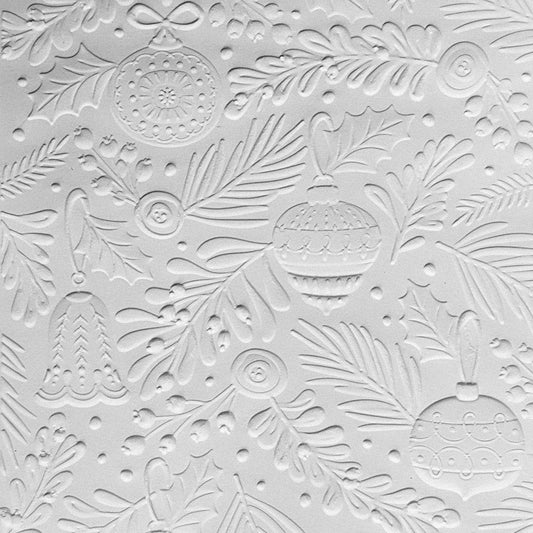 Adorning the Tree - Embossed Parchment Sheets - 6/pkg