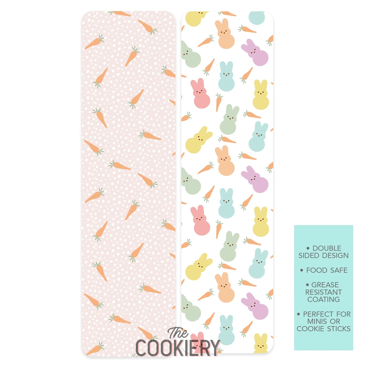 EASTER PEEPS FOOD SAFE COOKIE CARD BACKERS