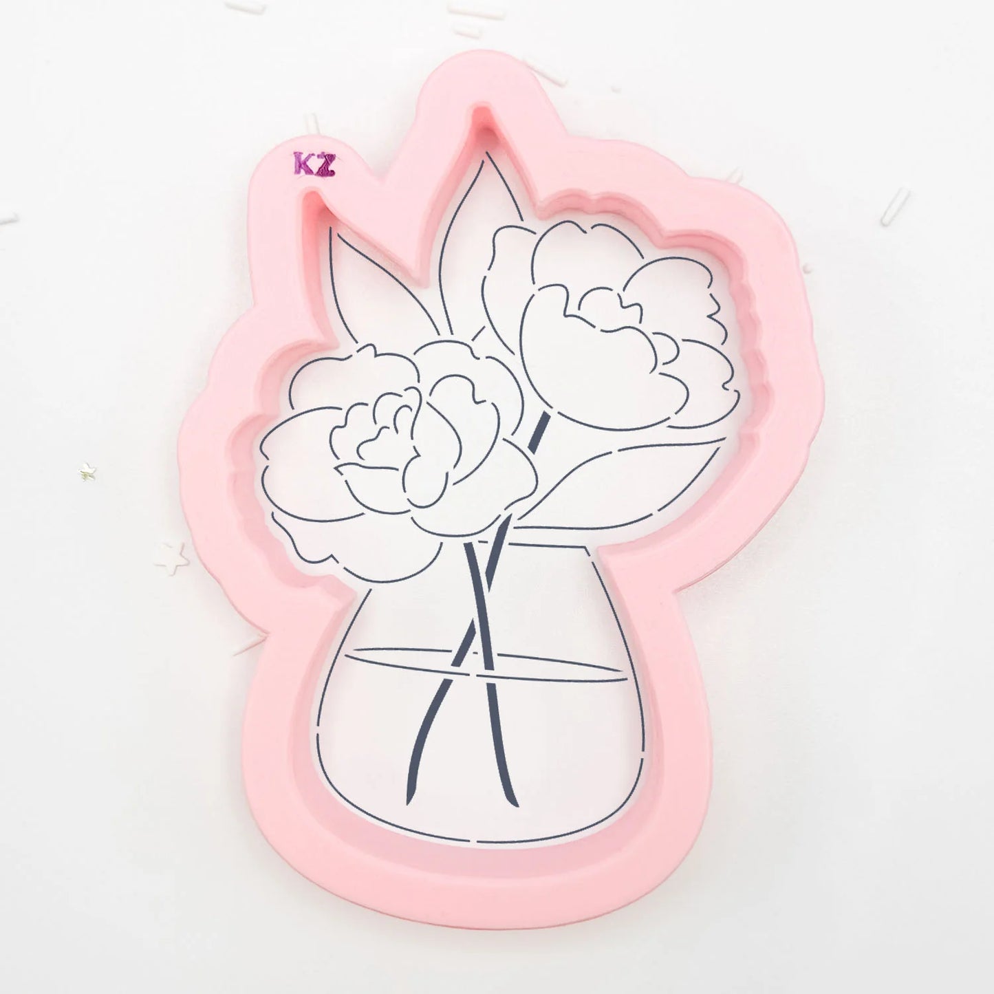 Peony Vase Cutter Only