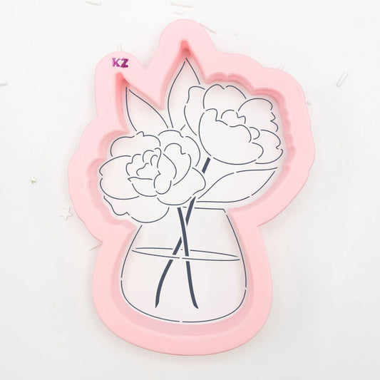 Peony Vase Cutter Only