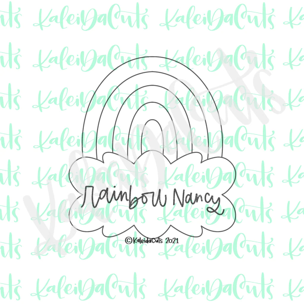 Cookie Cutter Rainbow Nancy 3.5"