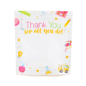 Teacher Thank You Cookie Pouches – 10 Pack