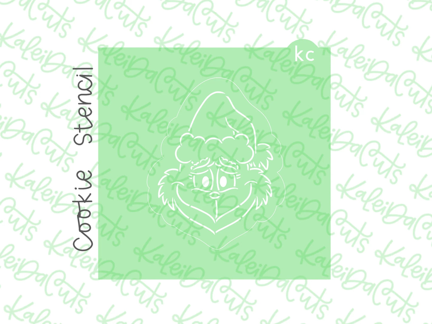 PYO Green Guy Cookie Cutter & Stencil Combo