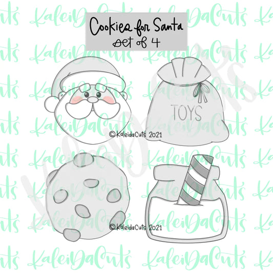 Cookie Cutter Santa Set