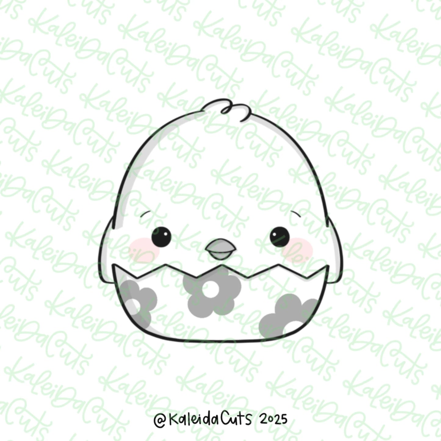 Squarish Chick Cookie Cutter Mini - 2