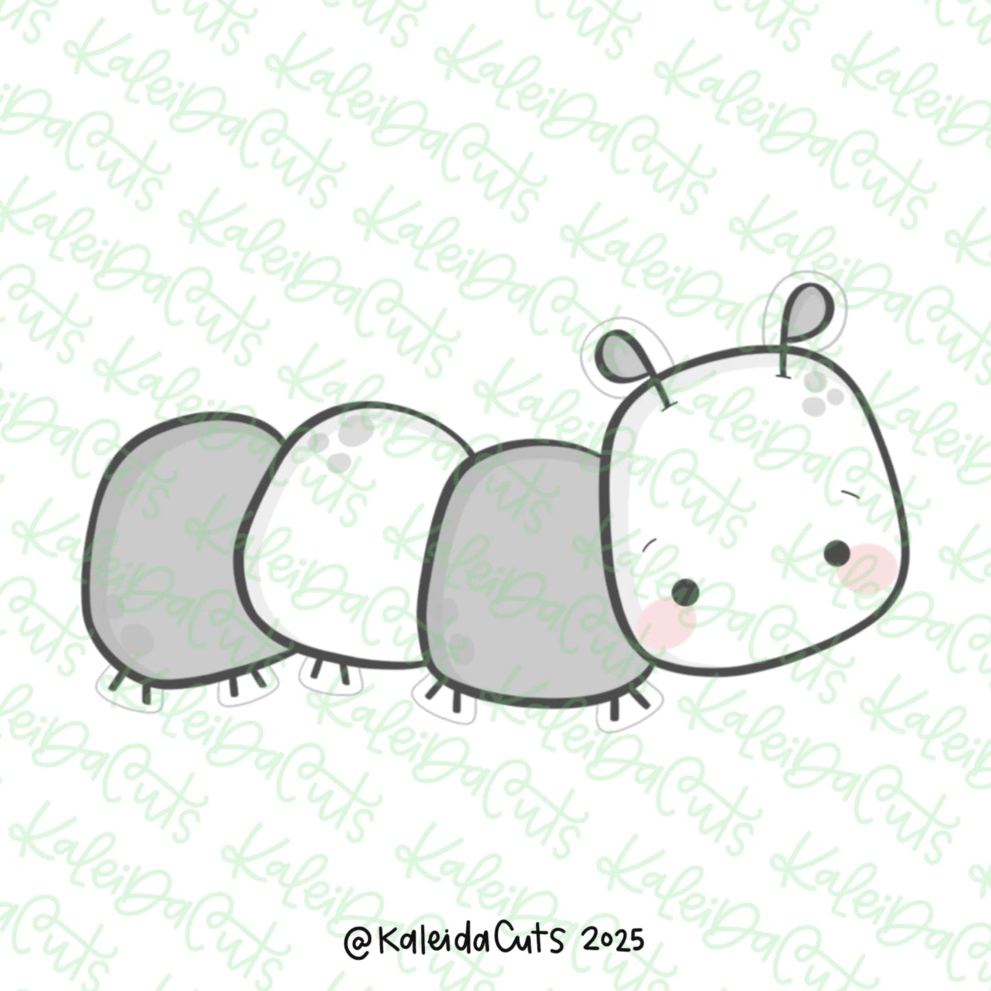 Spring Caterpillar Cookie Cutter Mini - 2.5