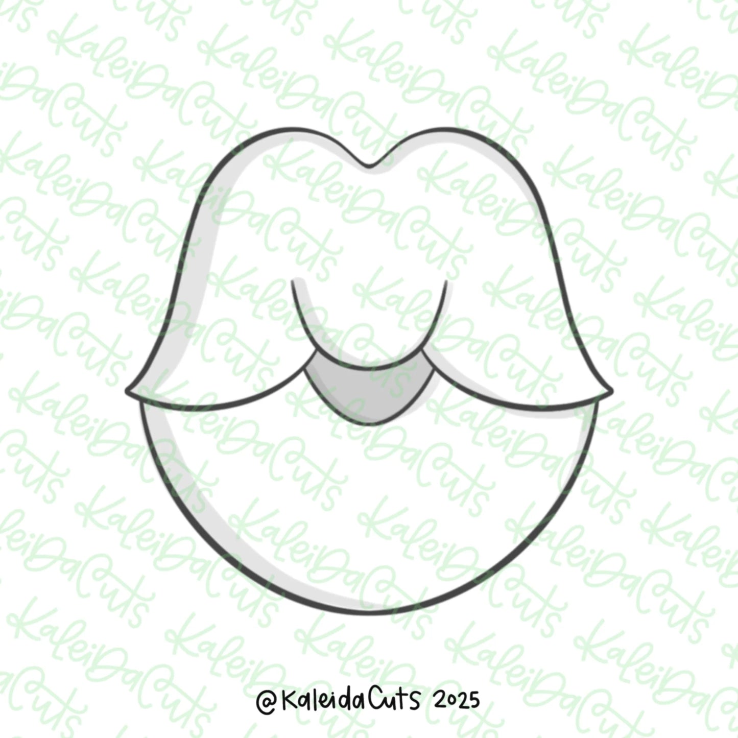 Simple Lips Cookie Cutter Mini - 2