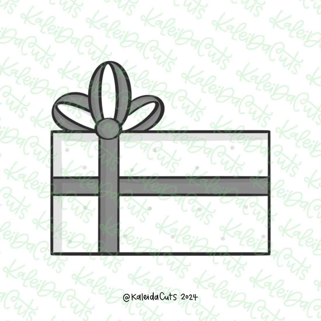 Nutcracker Present Cookie Cutter - Mini 2"