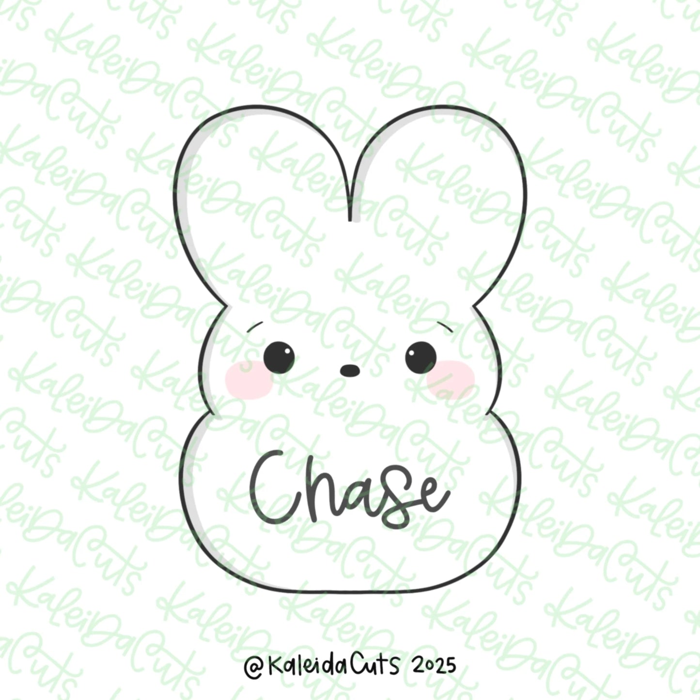 Chubby Marshmallow Bunny Standard - 3.8