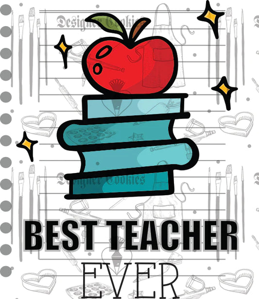 Best Teacher Ever Physical Tag (25 pcs.)