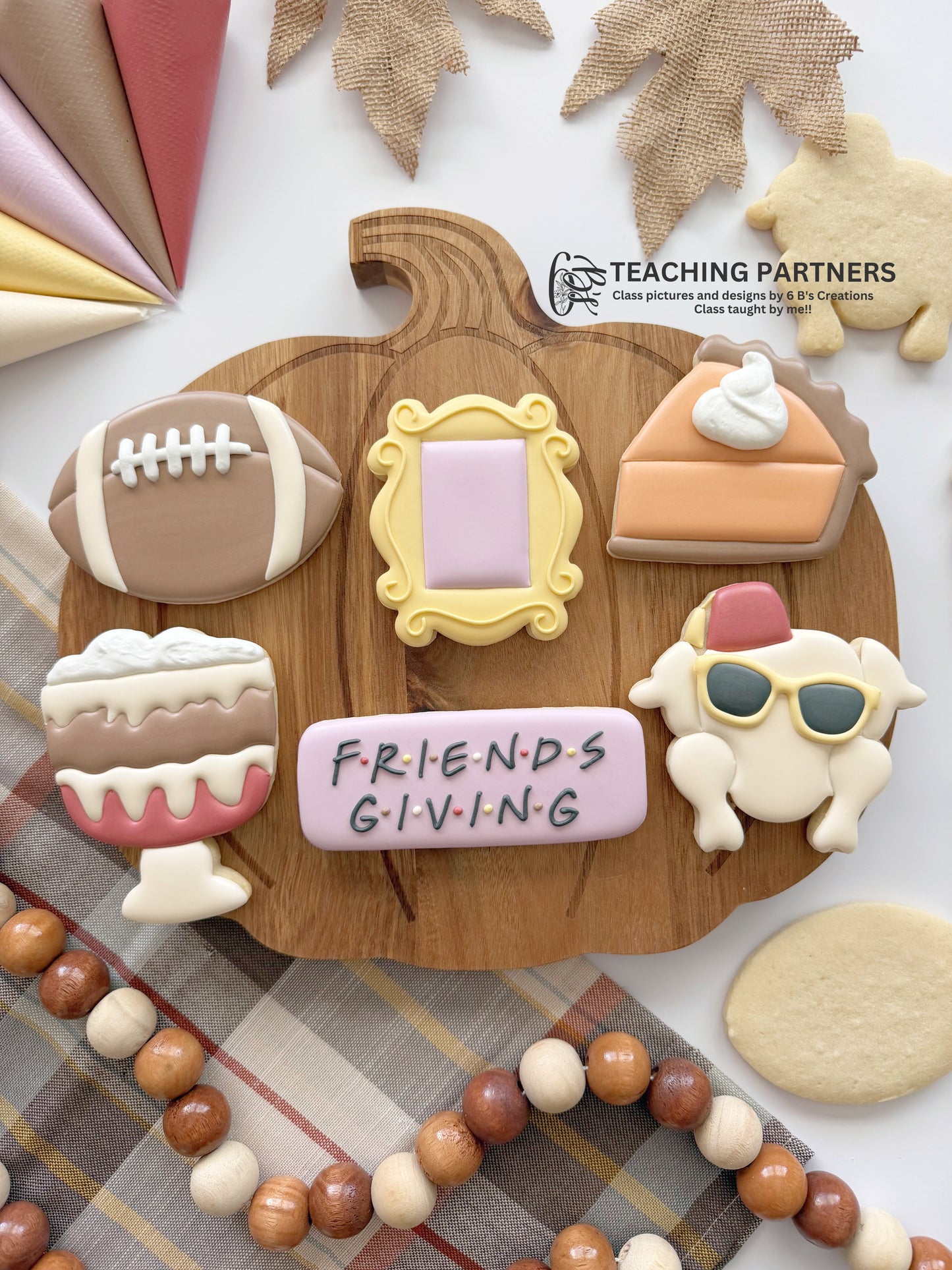 Friends-Giving Cookie Decorating Class 11/21/26 4:30-6:30pm