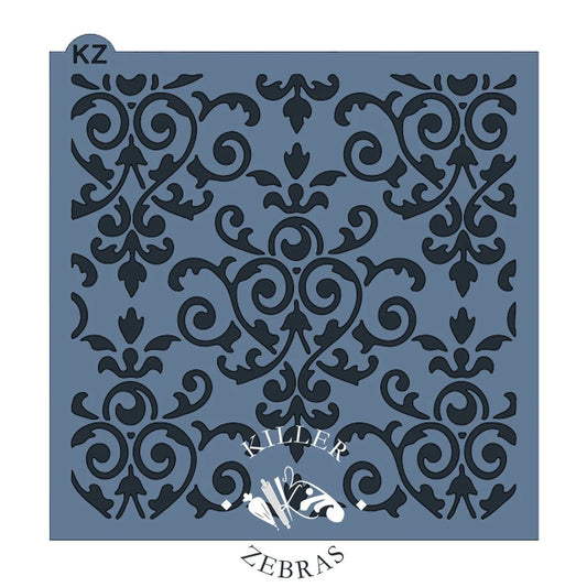 Damask Stencil