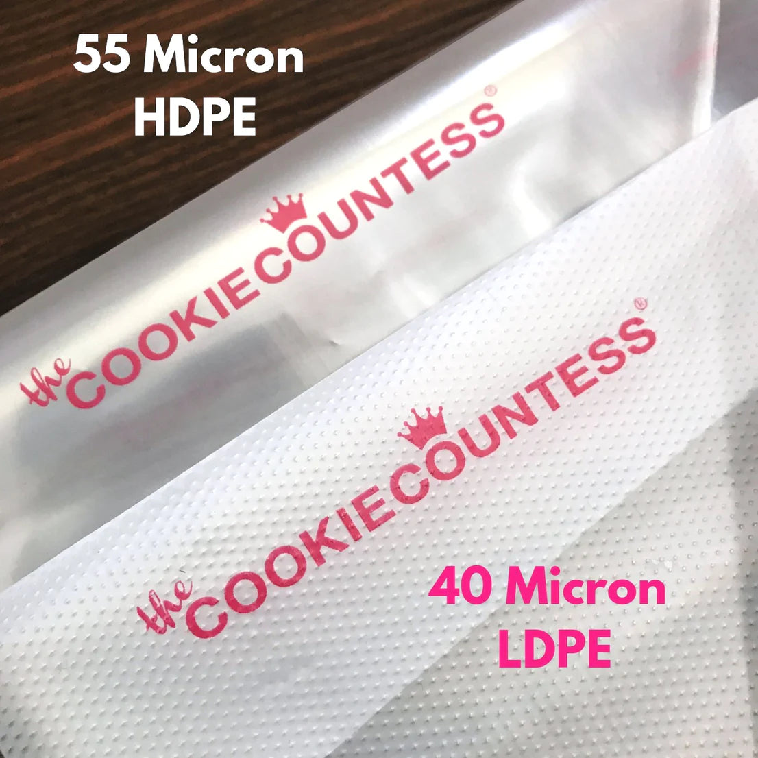 Tipless Piping Bags 55 Microns