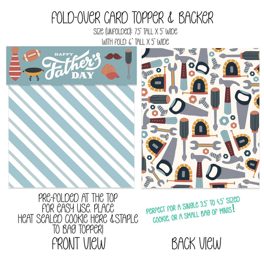Father's Day Topper & Backer - The Cookiery