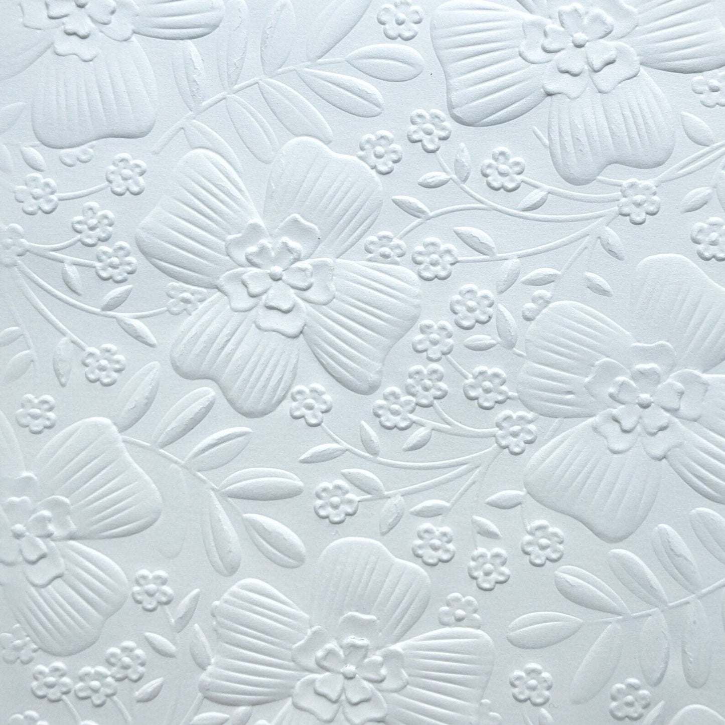 Stylized Floral - Embossed Parchment Sheets - 6/pkg