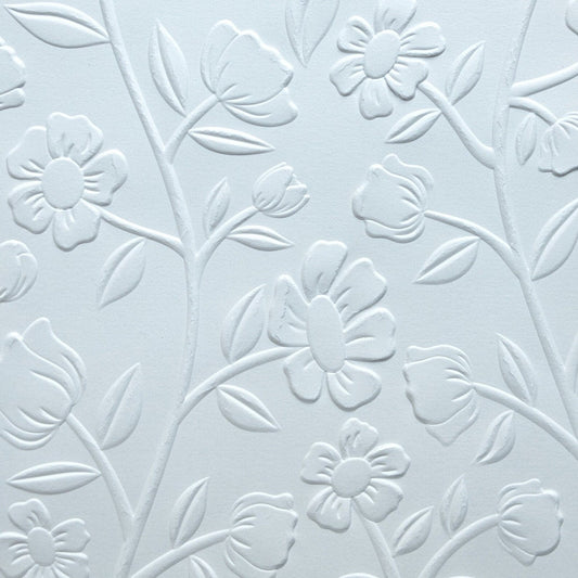 Flower Vines - Embossed Parchment Sheets - 6/pkg