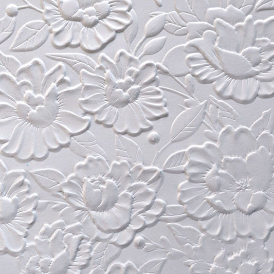 Blooming - Embossed Parchment Sheets - 6/pkg