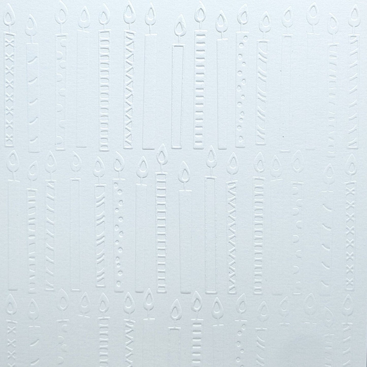 Candles for Every Birthday - Embossed Parchment Sheets - 6/pkg