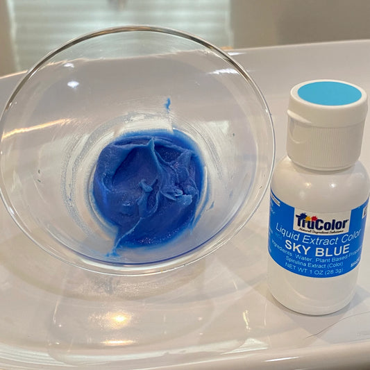 Sky Blue Liquid Gel