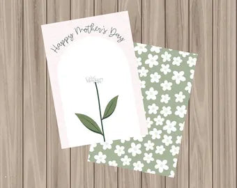 Mother's Day Card - 3.5"x5" PrintedCookie Card