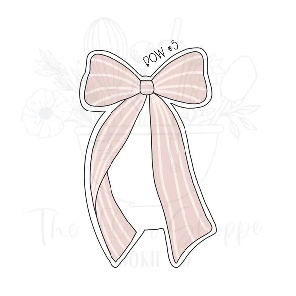Bow 5 Cookie Cutter