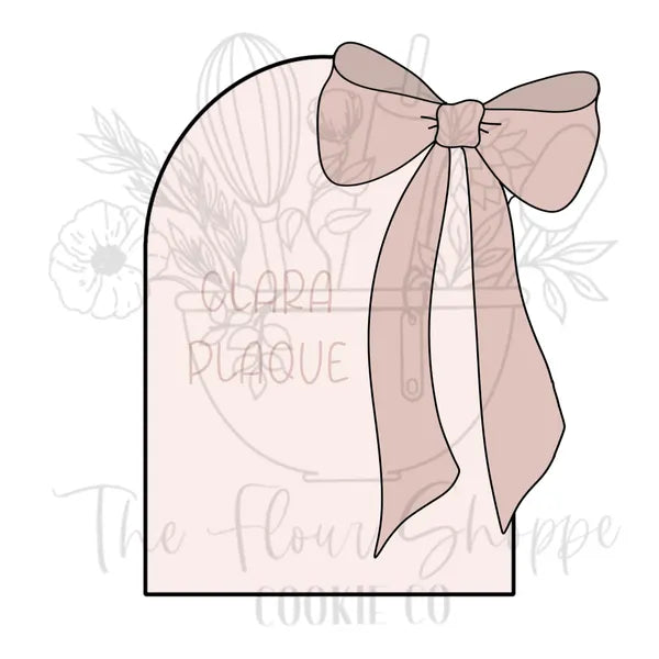 Clara Plaque Cookie Cutter