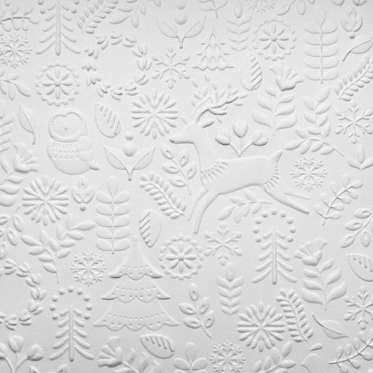Scandinavian Christmas - Embossed Parchment Sheets - 6/pkg