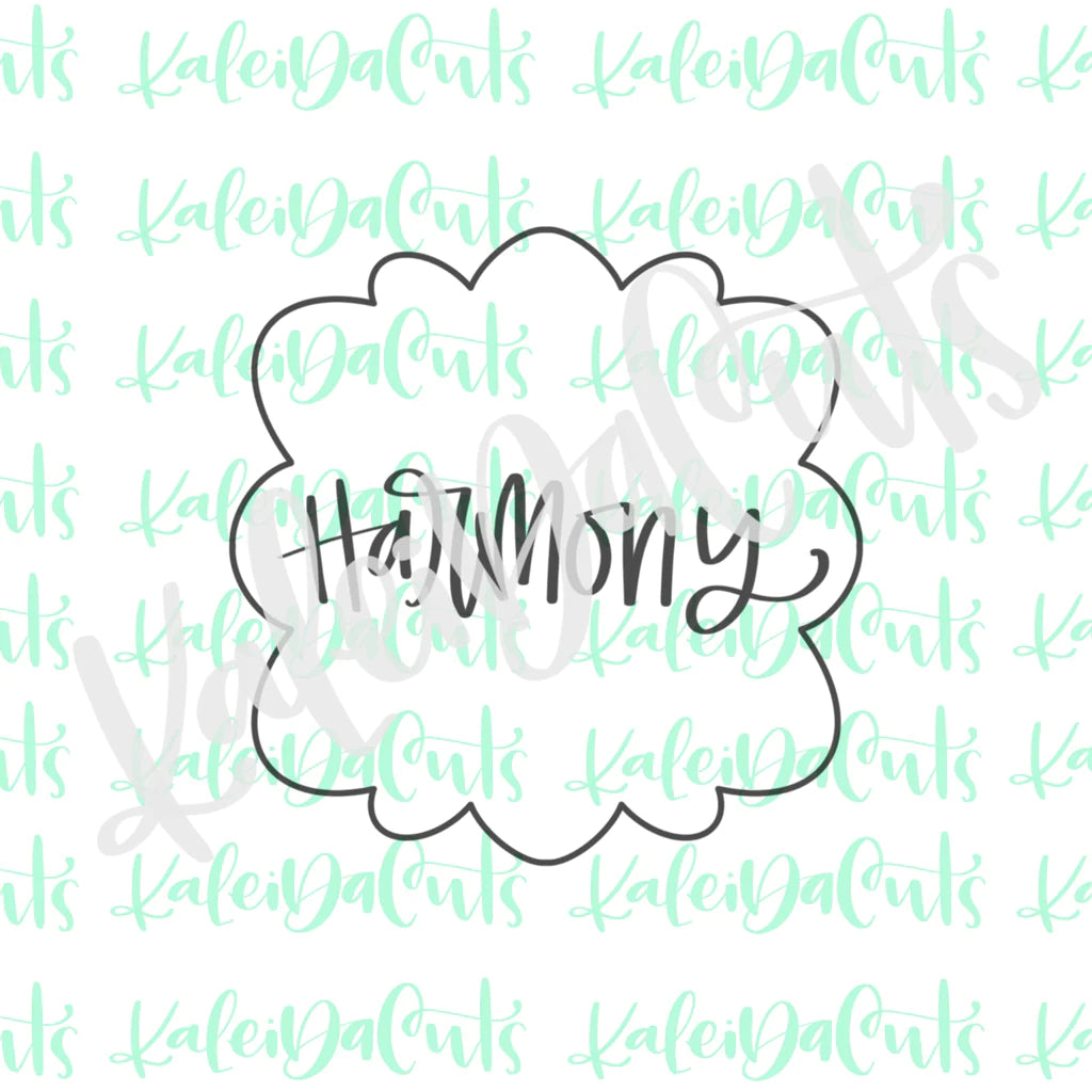Cookie Cutter Harmony Plaque 3.5"