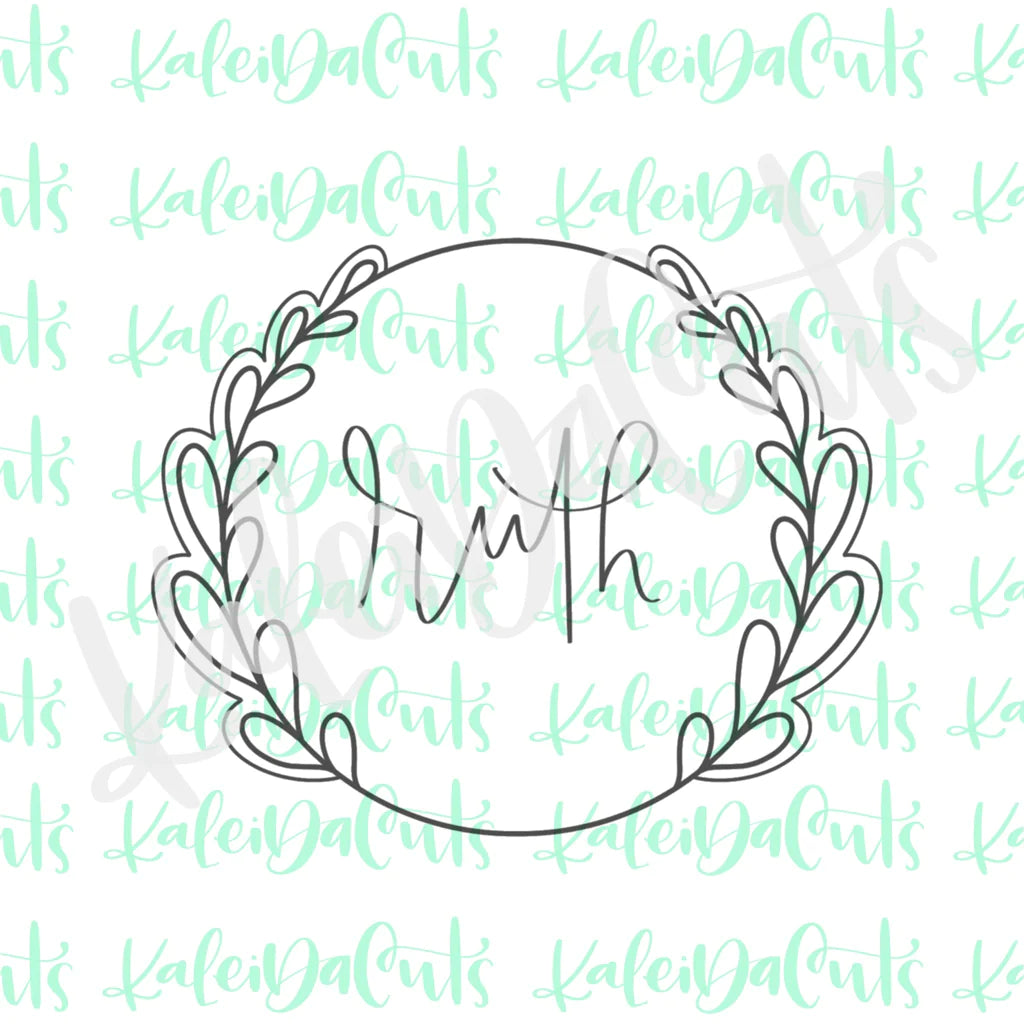 Cookie Cutter Ruth Plaque 3.5"