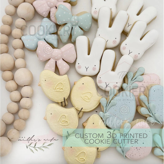 Mini Easter Spring Elements Cookie Cutter Set - Set of 4