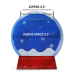 Snow Globe Cookie Bags