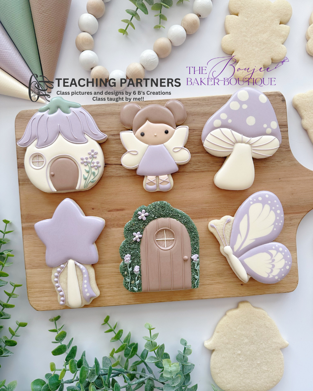 Fairy Gardens Cookie Decorating Class 4/18/26 4:00-6:00pm