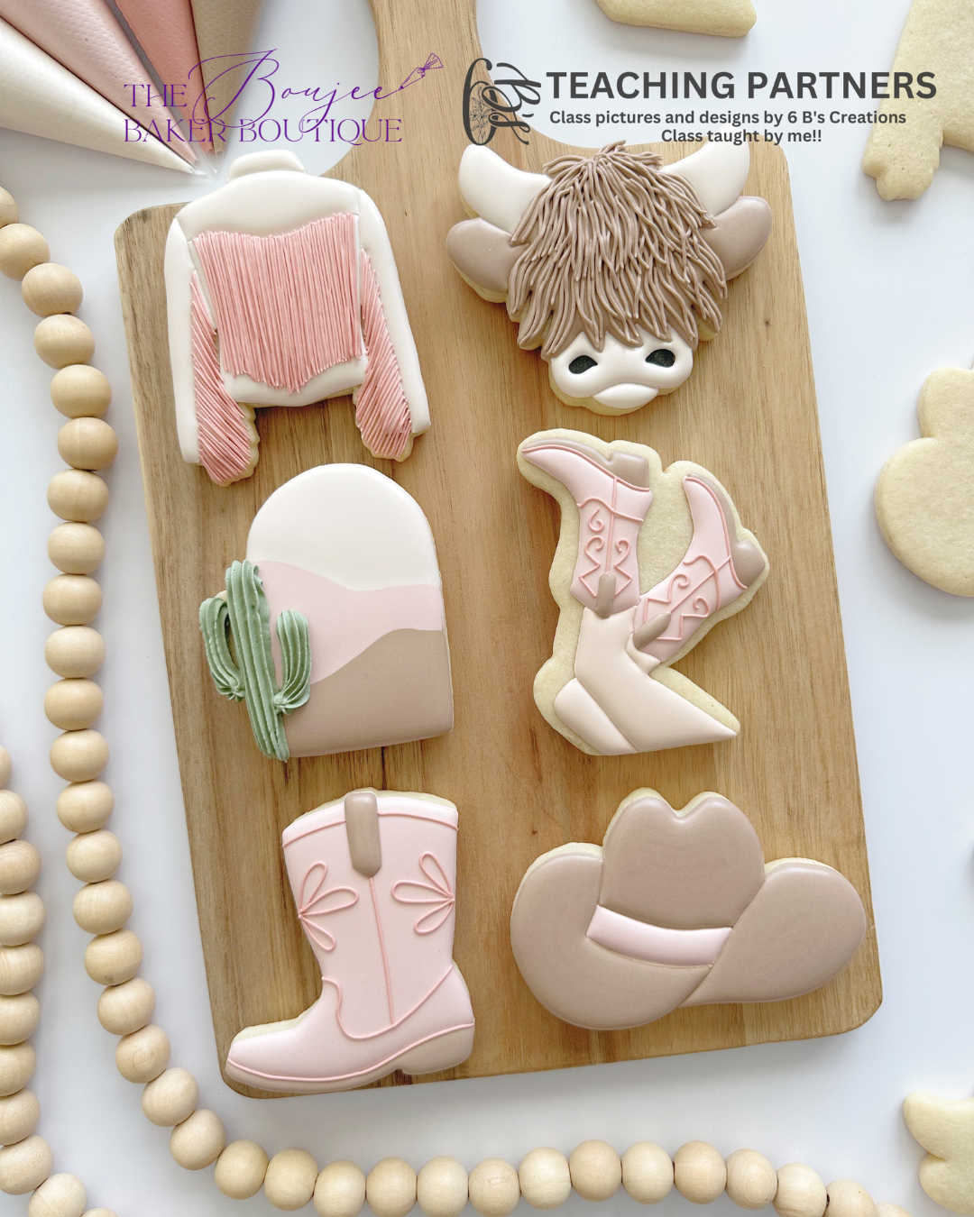 Giddy Up Cookie Decorating Class 4/24/26 6:30-8:30pm