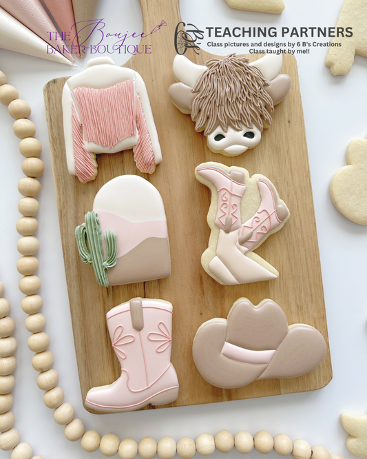 Giddy Up Cookie Decorating Class 4/24/26 6:30-8:30pm