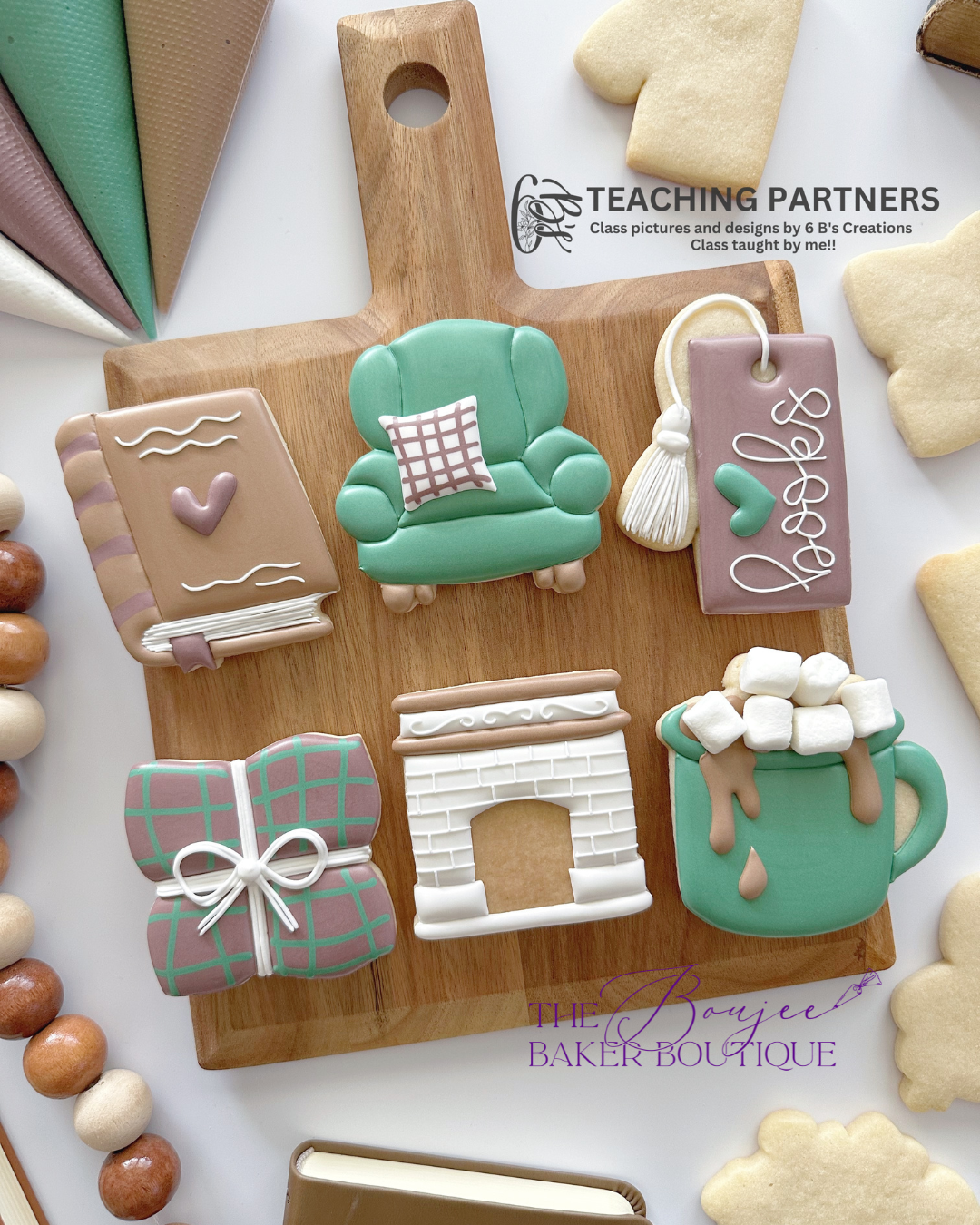 Cozy Book Cookie Decorating Class 1/25/26 12:00-2:00pm