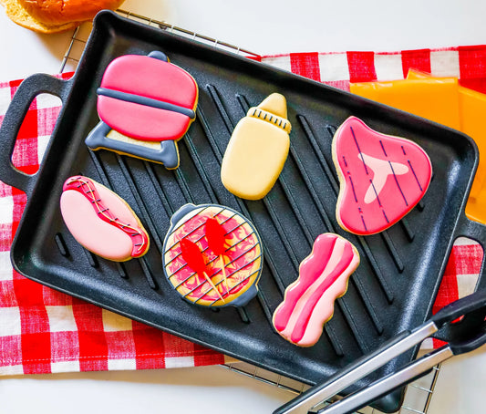 Cookie Kit ONLY : August: Grillin N Chillin