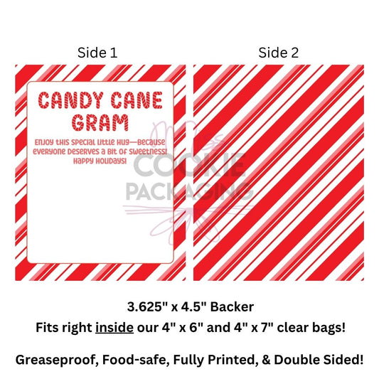 Candy Gram – 3.625″ x 4.5″ Greaseproof Backer