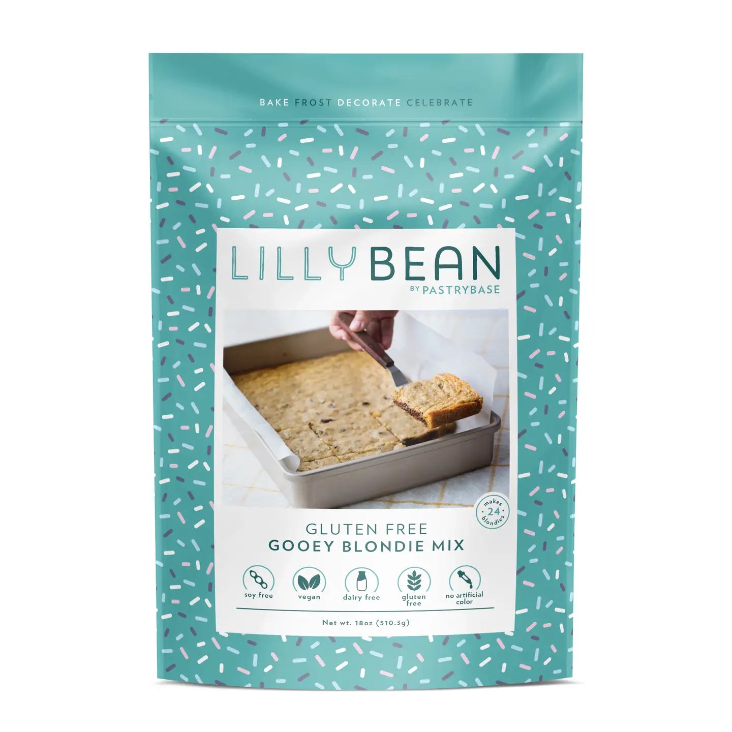 LillyBean Gooey Blondie Mix (Vegan and GF)