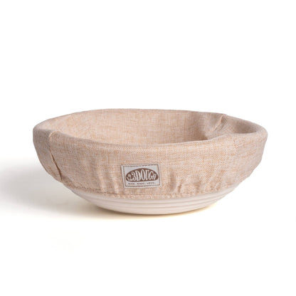 8.6" Round Proofing Bread Basket with Liner – 123Dough