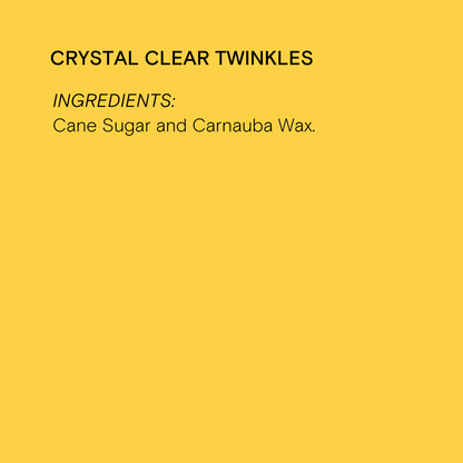 Twinkles Sanding Sugar: Crystal Clear