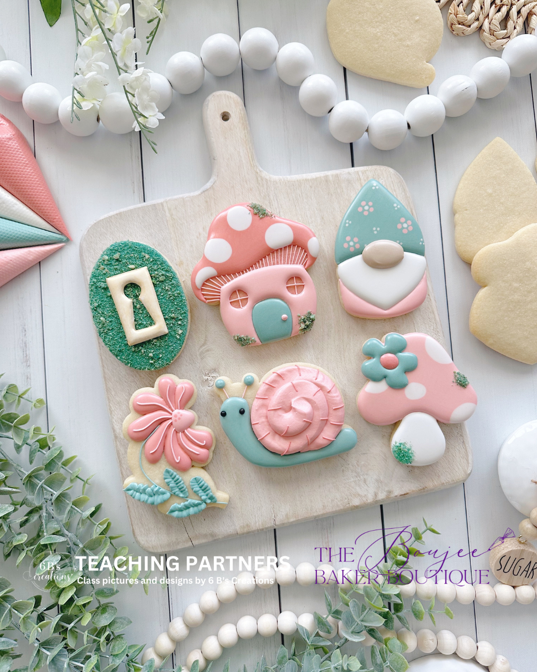 Woodland Gnomes Cookie Decorating Class 4/19/26 12:00-2:00pm